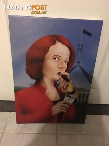 Julia Gillard Canvas Print