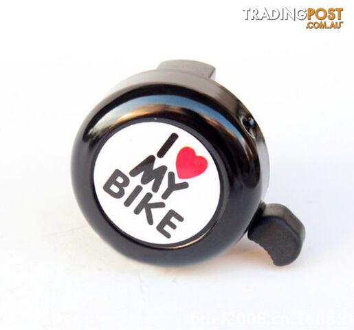 I love my bike / bike bell (brand new)