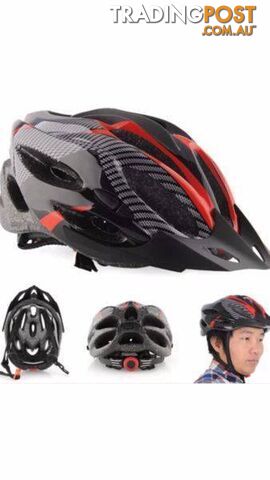 Brand new bike helmet + visor
