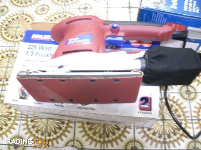 NEW ARLEC ENFORCER SANDER 225WATT ALLOY BASE DUST BAG LIGHT WEI - photo 4 of 9