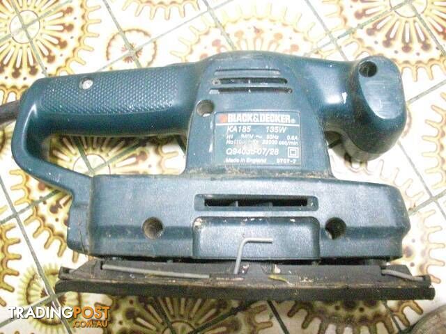 BLACK&DECKER KA185 MADE IN ENGLAND 135W 11,000-22.000 OSCMIN