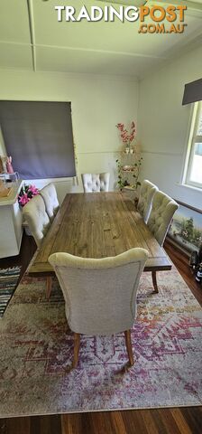 Winslow dining table/ Nottingham chairs