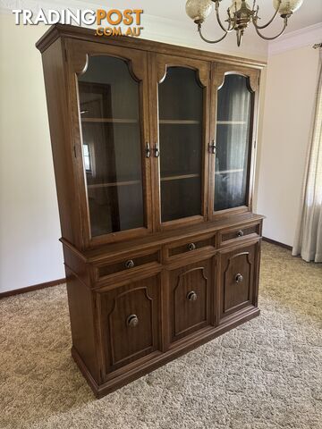 Solid Timber Display Cabinet