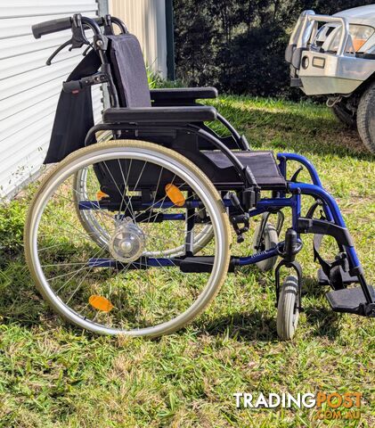 Breezy Rubix2 wheelchair.