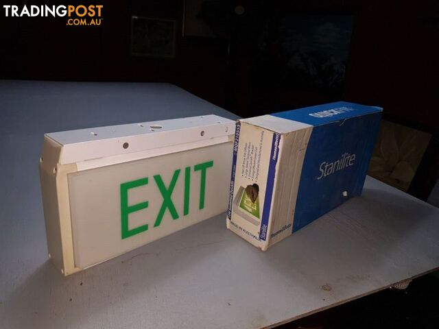 exit sign lights - photo 2 of 2