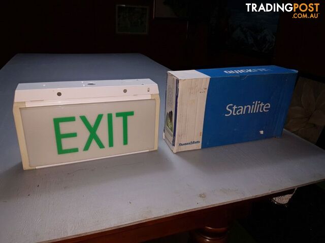 exit sign lights