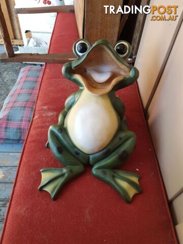 Jolly green frog