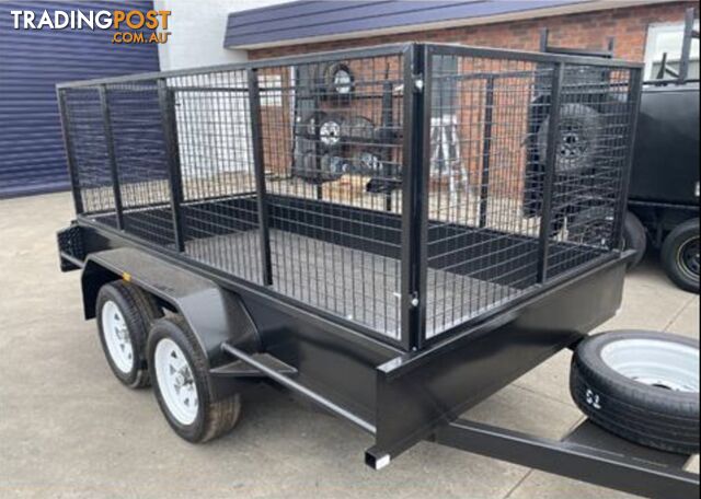 10x5 Tandem Trailer with Cage