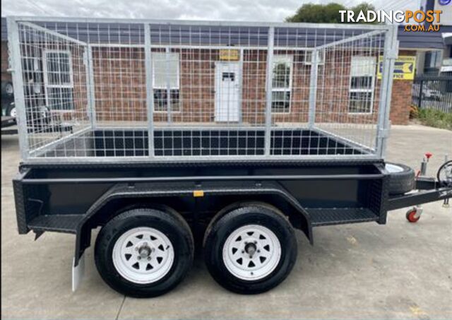 8x5 Tandem Trailer with Cage
