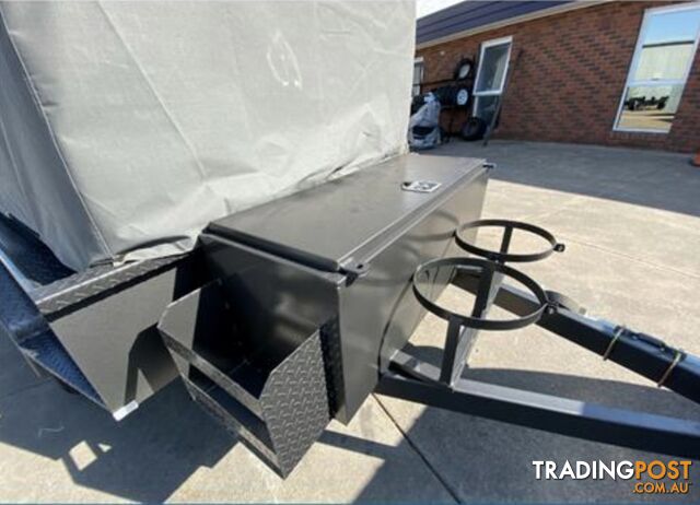 8x5 Tandem Trailer with Canvas Cover