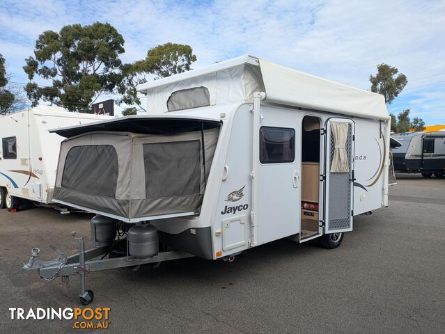 2011 JAYCO EXPANDA FAMILY POP TOP CARAVAN
