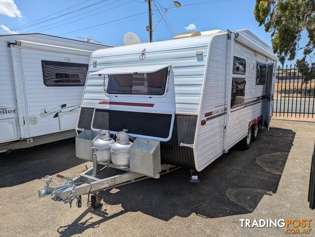 19'6 2003 OLYMPIC TOILET ROOM RV CARAVAN