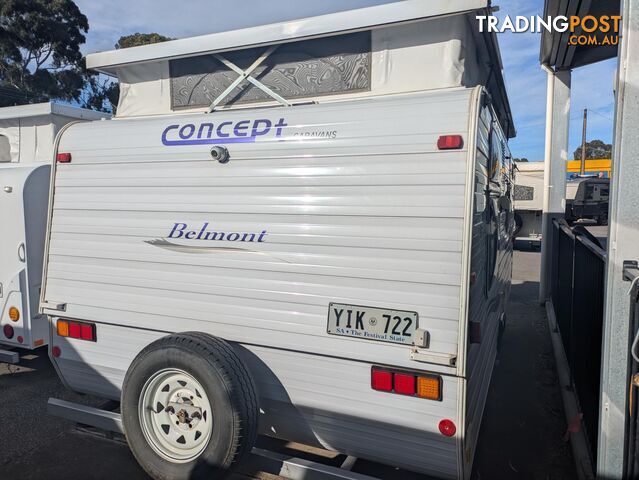 17FT 6 2008 CONCEPT BELMONT POP TOP CARAVAN - photo 3 of 12