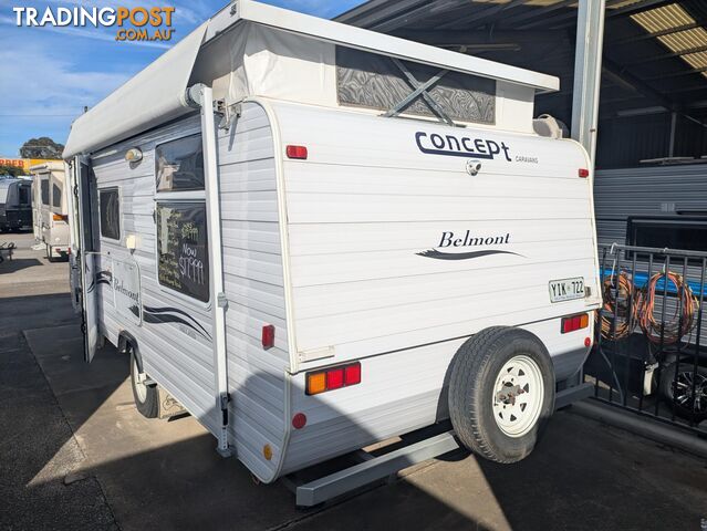 17FT 6 2008 CONCEPT BELMONT POP TOP CARAVAN - photo 2 of 12