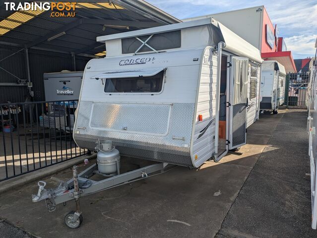 17FT 6 2008 CONCEPT BELMONT POP TOP CARAVAN