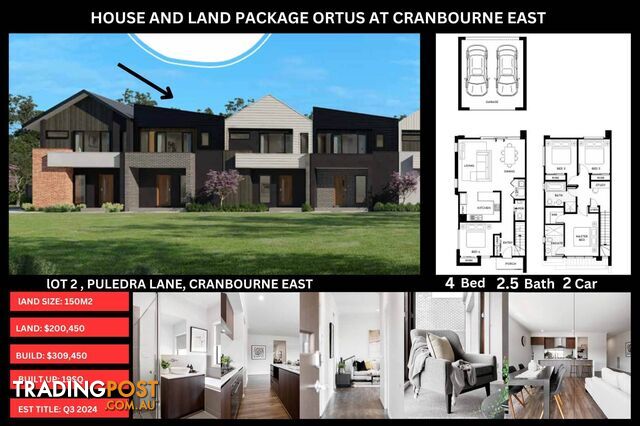 Lot 2 Puledra Lane CRANBOURNE EAST VIC 3977