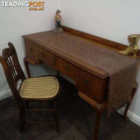 Dresser / Drawers / Desk, 3 Drawer $ 290. Vintage Chair $ 75