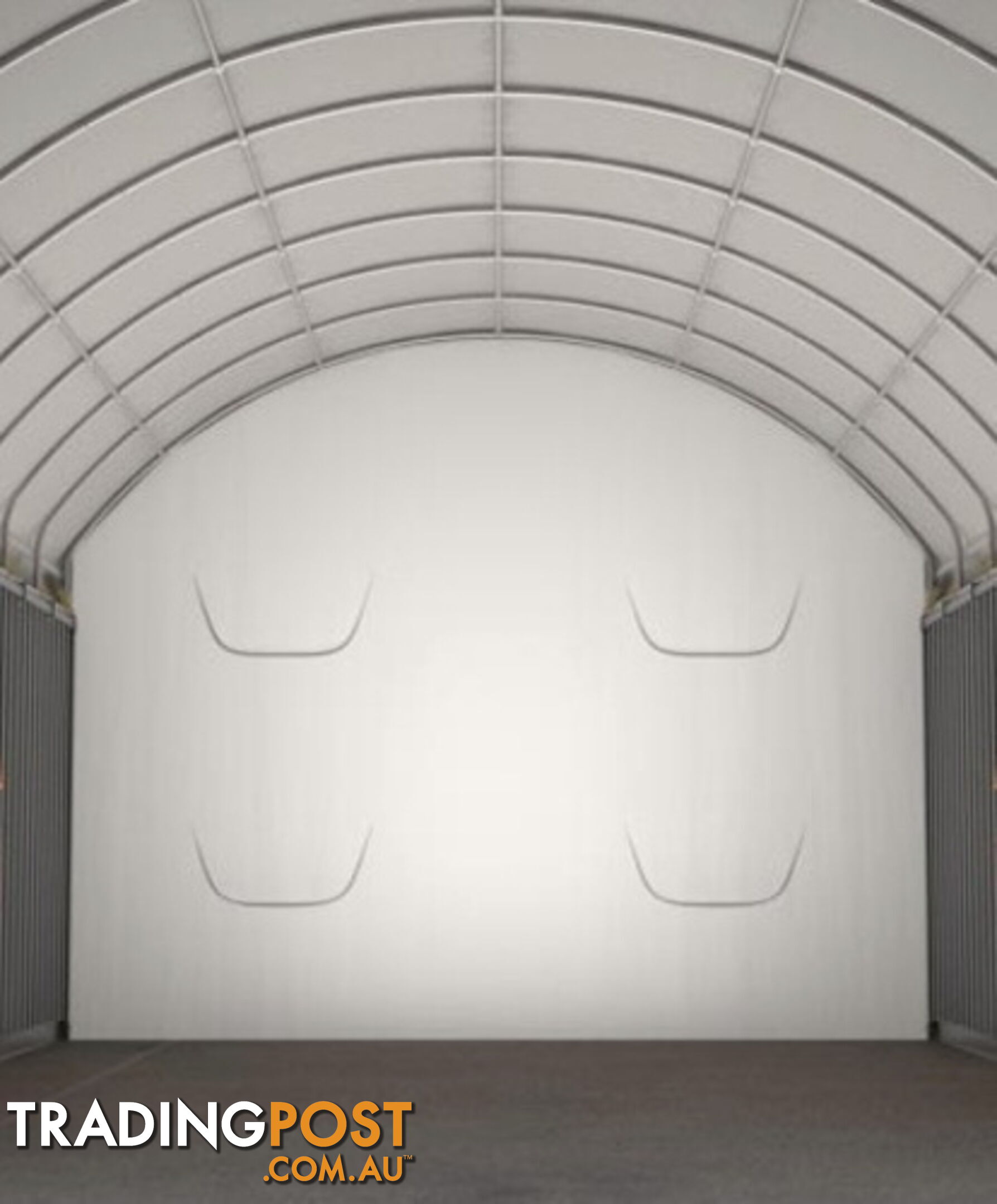 New Rear End Wall for 6m wide Container Shelter Dome