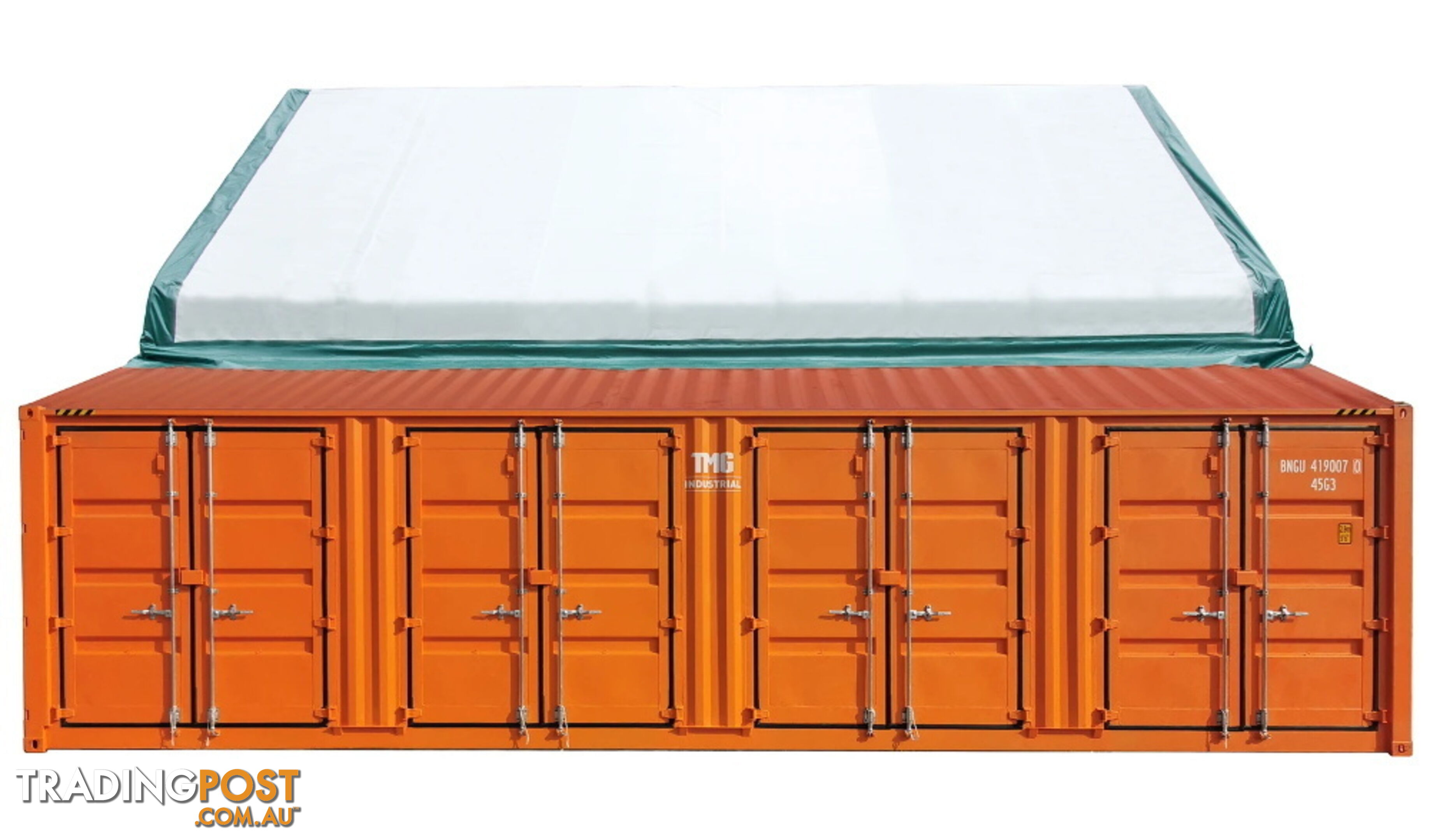 New 9m x 12m Container Shelter Workshop Igloo Dome with EndWall