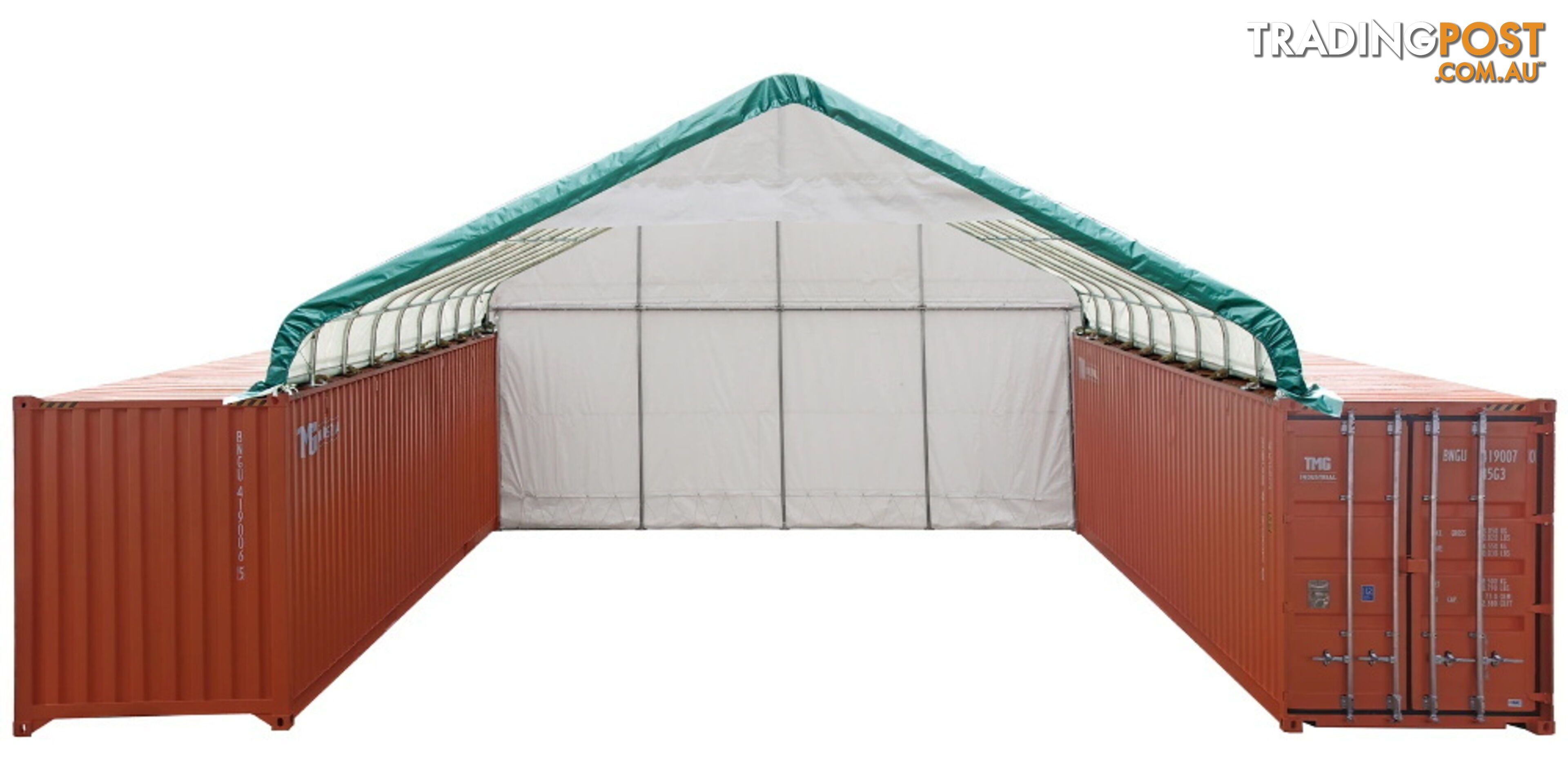 New 9m x 12m Container Shelter Workshop Igloo Dome with EndWall