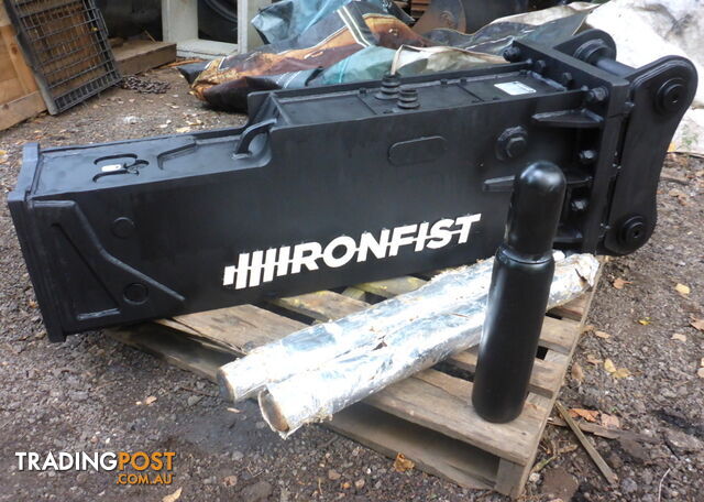 New 9-20 ton Ironfist Excavator Hydraulic Silenced Hammer Rock Breaker