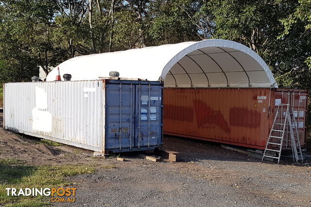 New 6m x 12m Container Shelter Workshop Igloo Dome