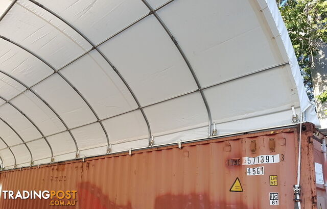 New 6m x 12m Container Shelter Workshop Igloo Dome