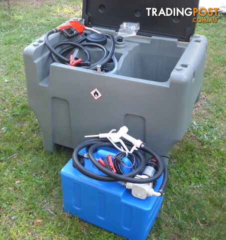 New 400L Diesel & 50L AdBlue Combo Fuel Cell Tank with 12v Pumps & Bowser trigger