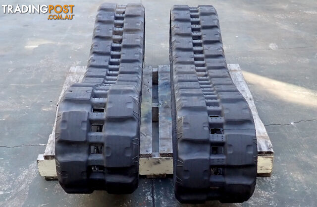 2 John Deere Track Loader / Excavator Rubber Tracks 320x86x52 suit Bobcat, JD, Komatsu, Kubota etc - photo 4 of 10