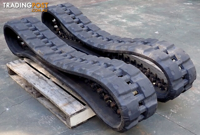2 John Deere Track Loader / Excavator Rubber Tracks 320x86x52 suit Bobcat, JD, Komatsu, Kubota etc - photo 1 of 10