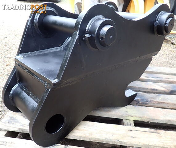 Use 80mm Pin Buckets on 70mm Excavator, Adaptor Manual Quick Hitch Coupling