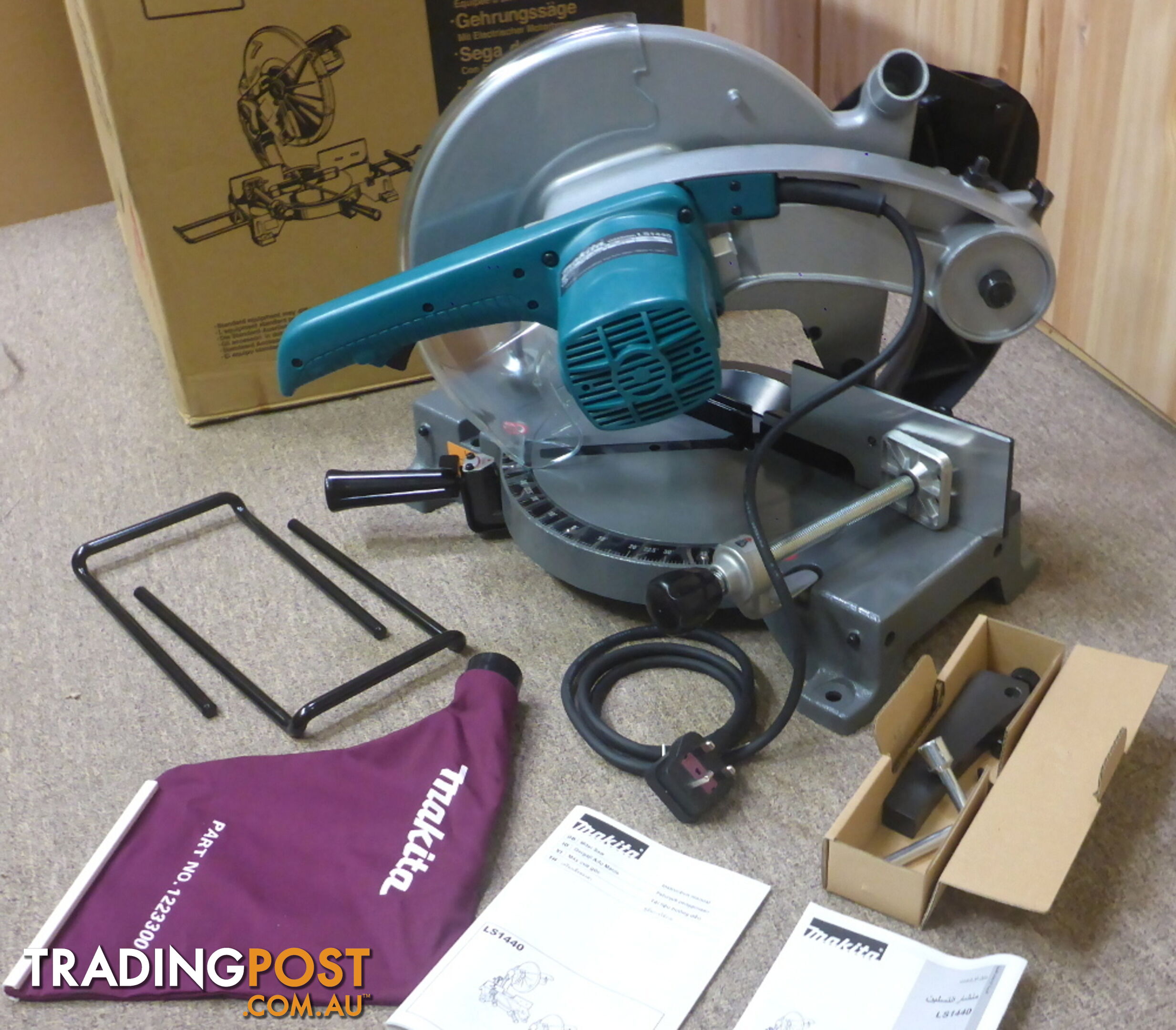 New Makita LS1440 355mm (14") Mitre / Drop Saw $760 off RRP