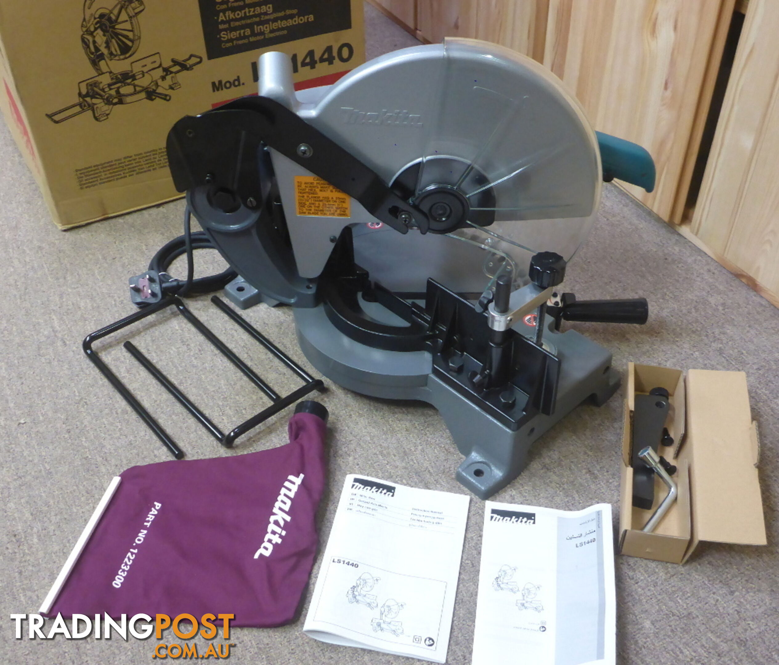 New Makita LS1440 355mm (14") Mitre / Drop Saw $760 off RRP