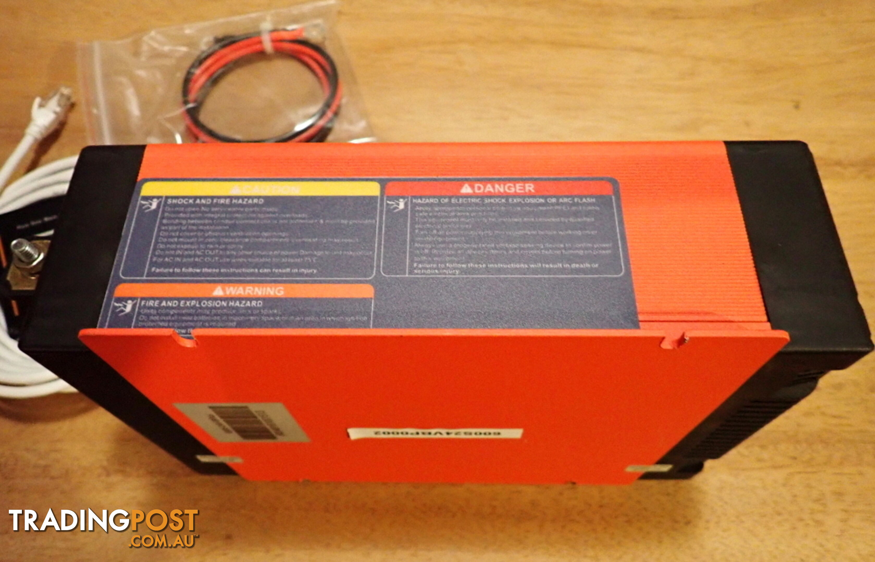 RRP $560. New 600w (1800w peak) 24Vdc-240Vac Pure Sine Wave Smart Power Inverter