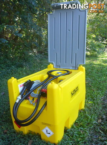 New Italian 220L Diesel Fuel Cell Tank with 12v Pump & Bowser trigger