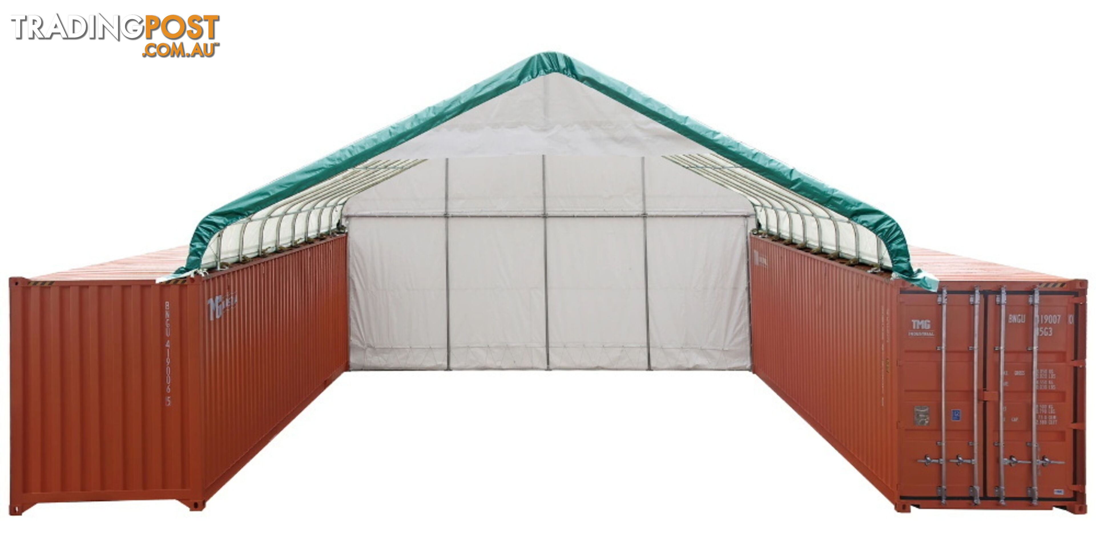 New 9m x 12m Container Shelter Workshop Igloo Dome with EndWall