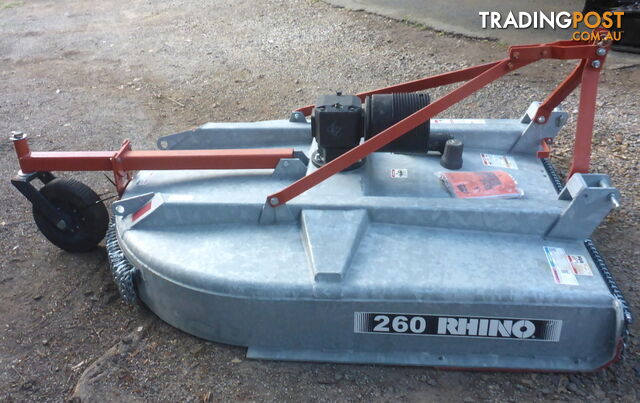 New USA Made Heavy Duty Rhino 260-3 Slasher Rotary Cutter 35-130 HP - photo 1 of 10