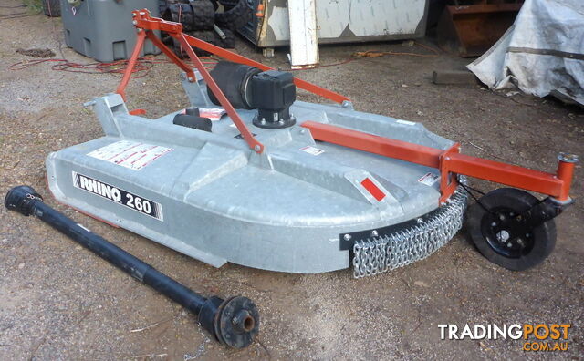 New USA Made Heavy Duty Rhino 260-3 Slasher Rotary Cutter 35-130 HP - photo 4 of 10