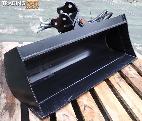 0.8-1.7 ton (25mm pin) 1000mm Excavator Tilting Mud Batter Bucket