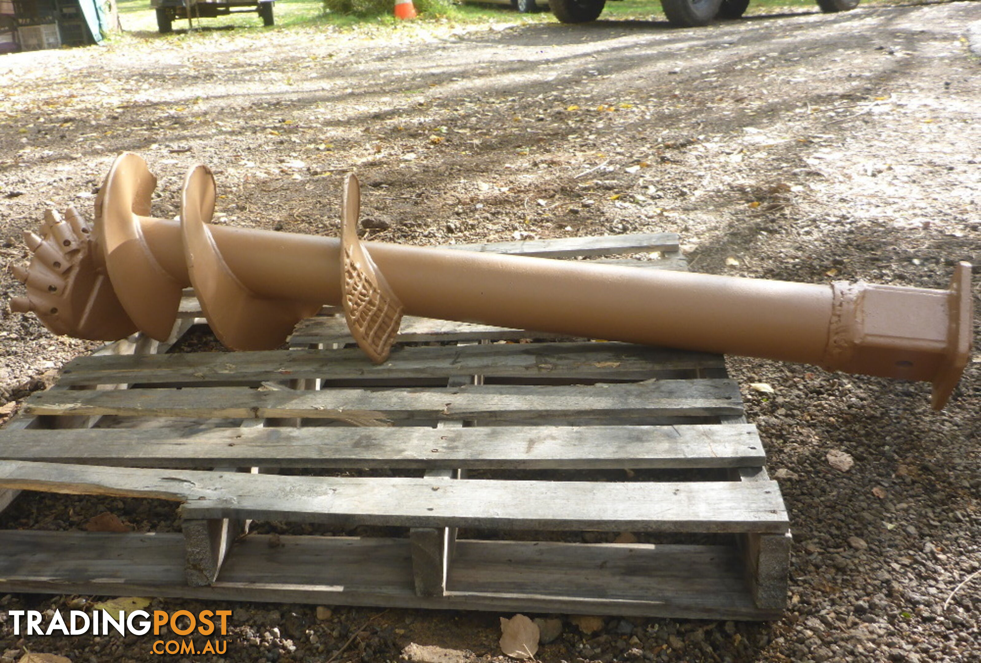 400mm Auger Bit 75mm Square Drive Tungsten Tip