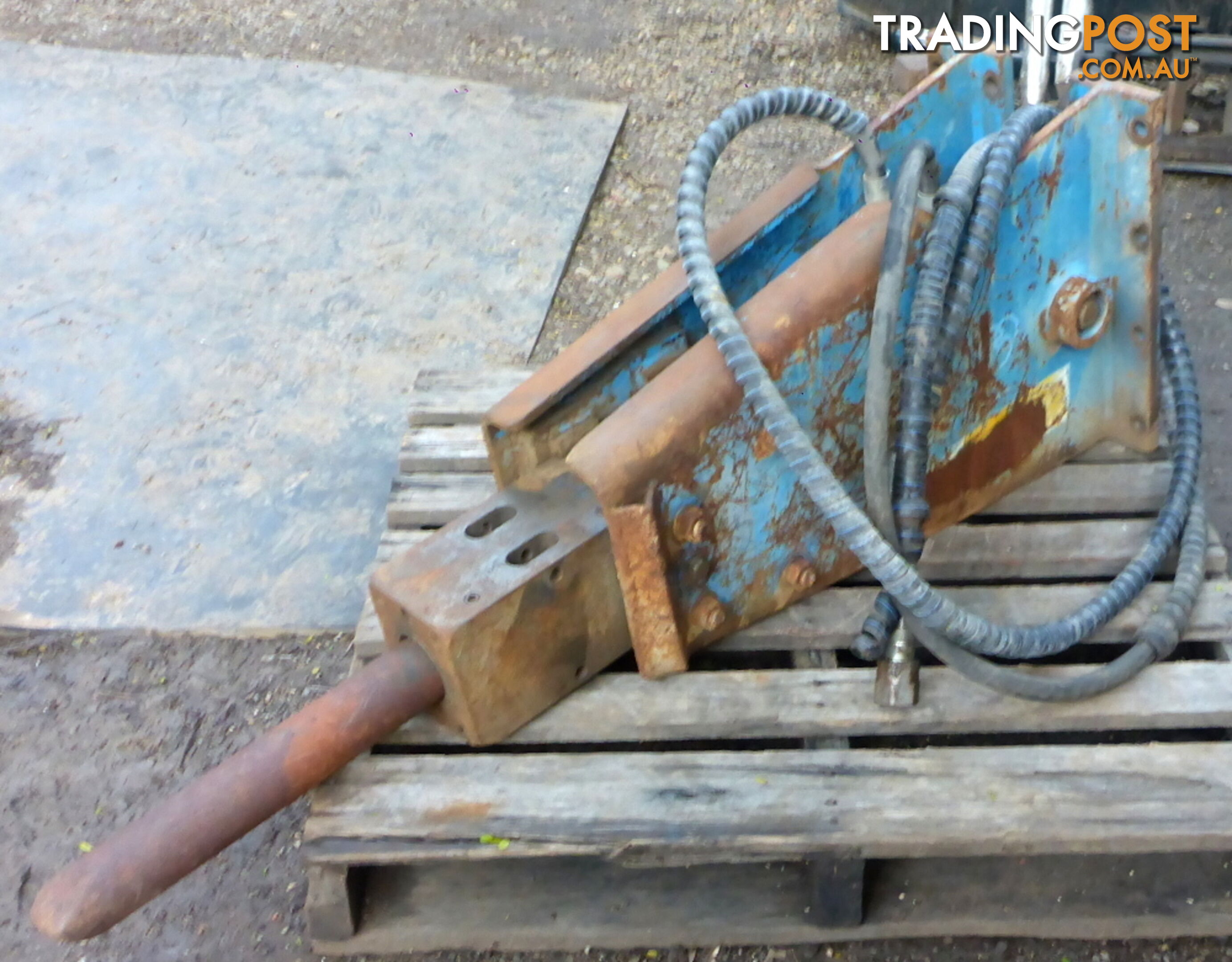 Used 4-10 ton Excavator Hydraulic Hammer Rock Breaker & separate Headstock