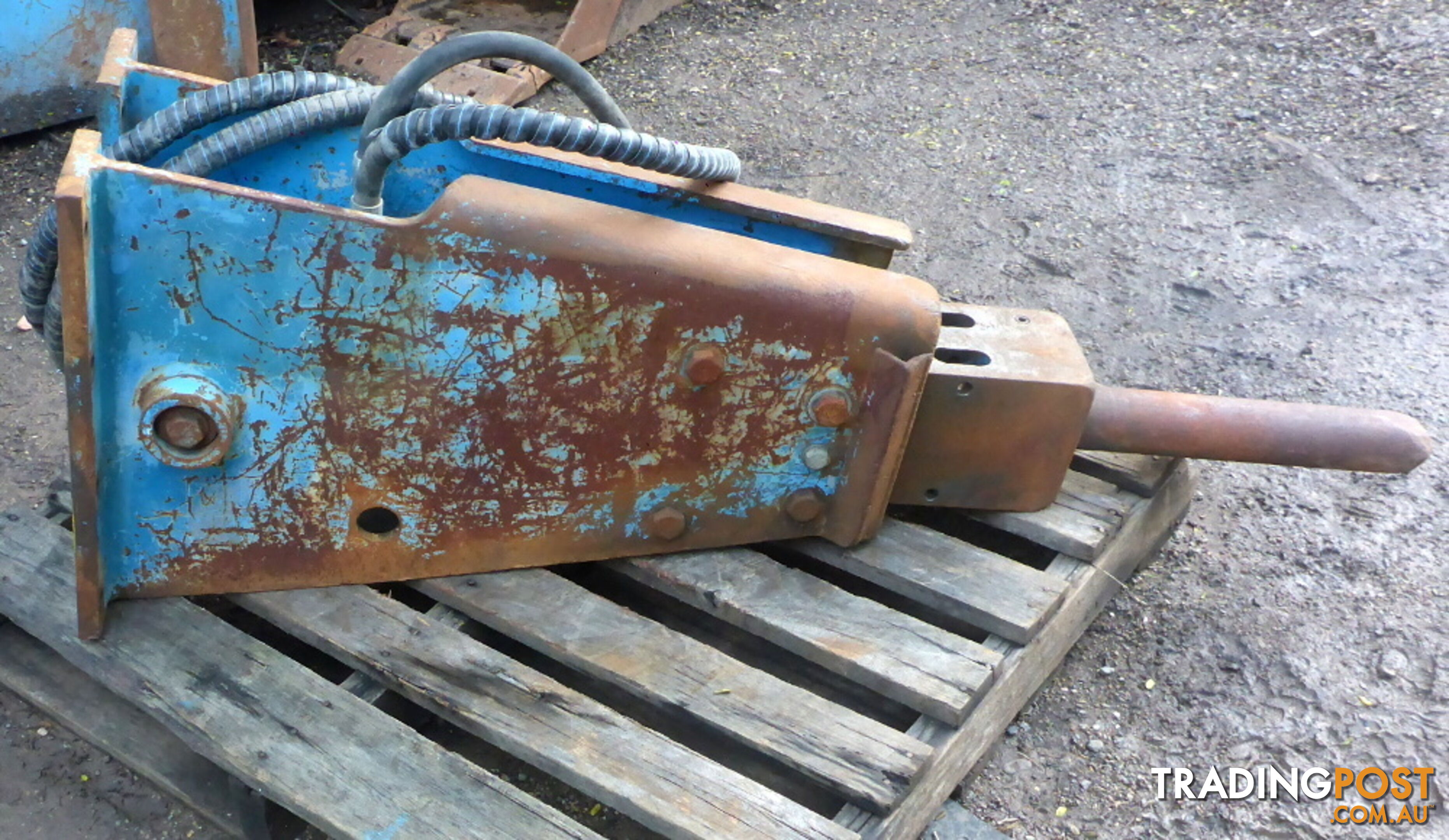 Used 4-10 ton Excavator Hydraulic Hammer Rock Breaker & separate Headstock