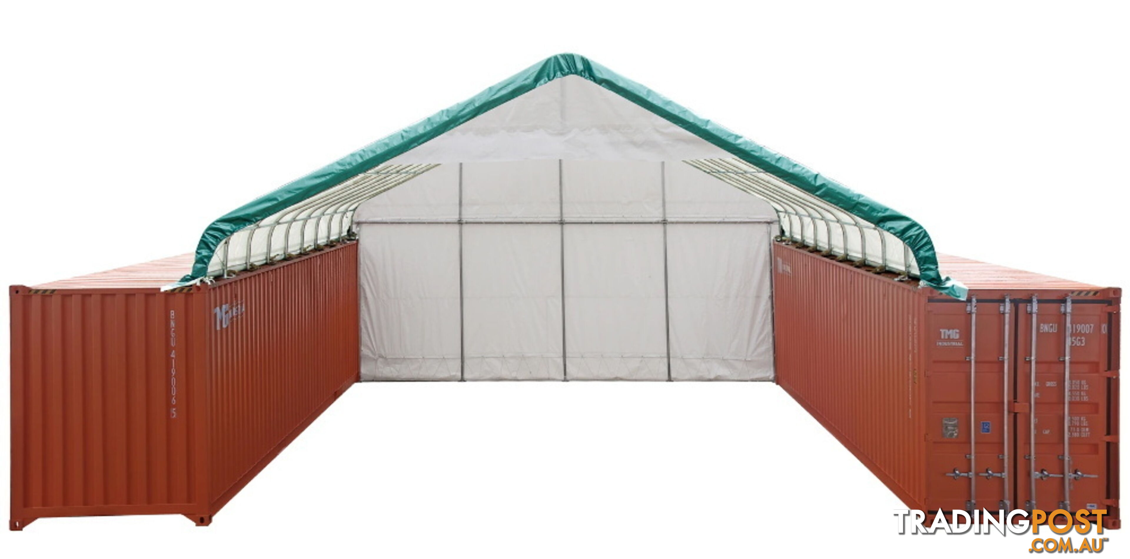 New 9m x 12m Container Shelter Workshop Igloo Dome with EndWall