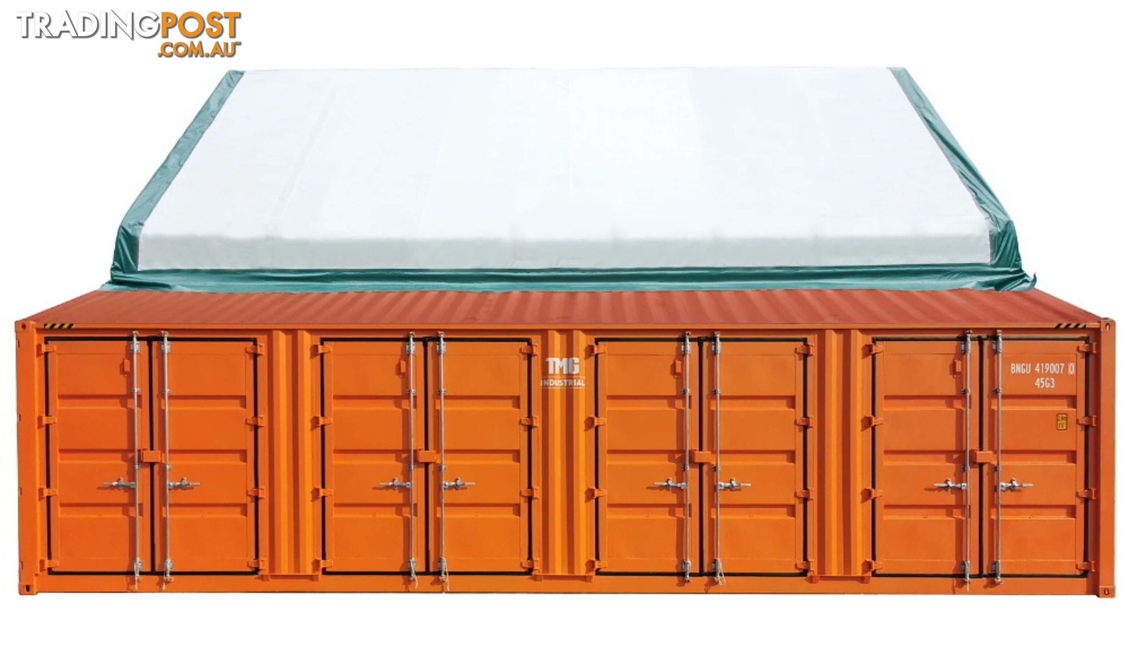 New 9m x 12m Container Shelter Workshop Igloo Dome with EndWall