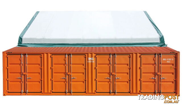 New 9m x 12m Container Shelter Workshop Igloo Dome with EndWall