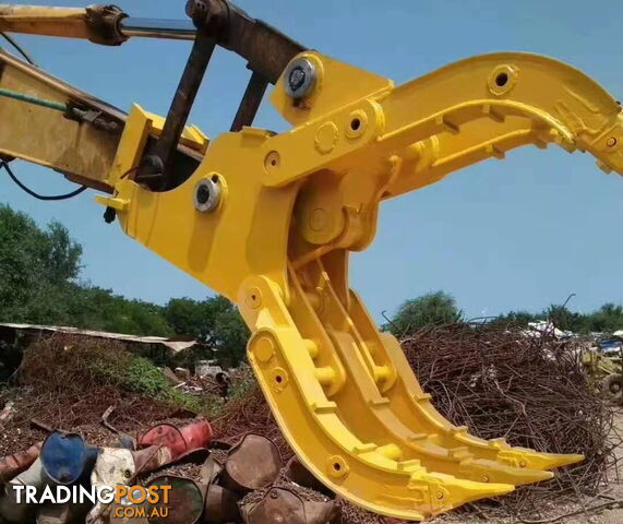 New 8-20 ton (65mm Pin) Excavator 5 Finger Mechanical Grapple Grab