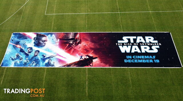 World's Largest Star Wars Poster 40m x 10m (400m2)