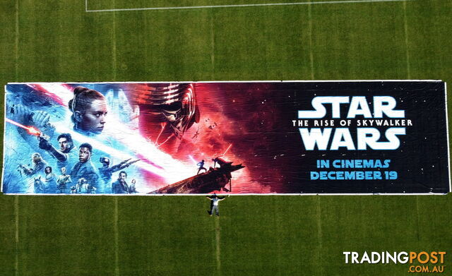 World's Largest Star Wars Poster 40m x 10m (400m2)