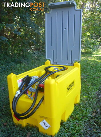 New Italian 220L Diesel Fuel Cell Tank with 12v Pump & Bowser trigger