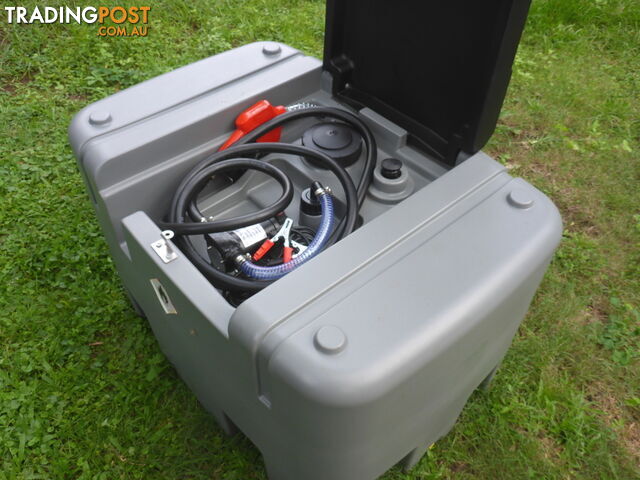 New 400L Diesel Fuel Cell Tank with 12v Pump & Bowser trigger
